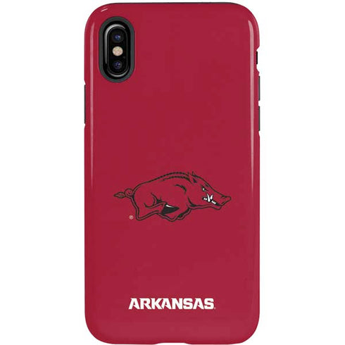 University of Arkansas-Fayetteville Razorbacks Red Logo iPhone X Pro Case