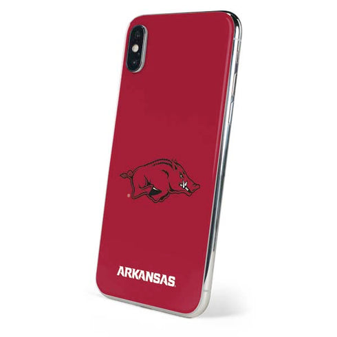 University of Arkansas-Fayetteville Razorbacks Red Logo iPhone X Skin