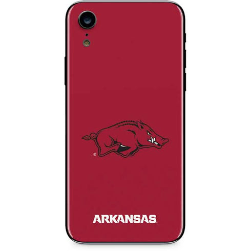 University of Arkansas-Fayetteville Razorbacks Red Logo iPhone XR Skin