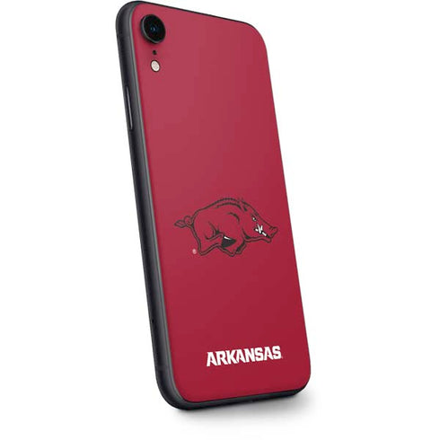 University of Arkansas-Fayetteville Razorbacks Red Logo iPhone XR Skin
