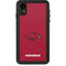 University of Arkansas-Fayetteville Razorbacks Red Logo iPhone XR Waterproof Case