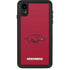 University of Arkansas-Fayetteville Razorbacks Red Logo iPhone XR Waterproof Case
