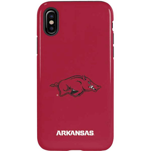 University of Arkansas-Fayetteville Razorbacks Red Logo iPhone XS Pro Case