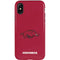 University of Arkansas-Fayetteville Razorbacks Red Logo iPhone XS Pro Case