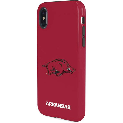 University of Arkansas-Fayetteville Razorbacks Red Logo iPhone XS Pro Case