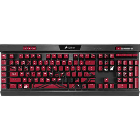 University of Arkansas-Fayetteville Razorbacks Red Logo K95 RGB PLATINUM Mechanical Gaming Keyboard Skin