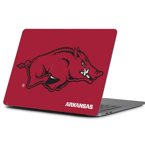 University of Arkansas-Fayetteville Razorbacks Red Logo Apple MacBook Pro 13-inch Skin