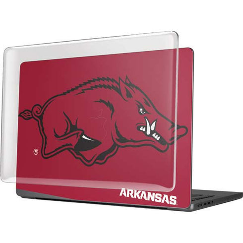 University of Arkansas-Fayetteville Razorbacks Red Logo MacBook Pro 14in (2021-24) Case plus Skin