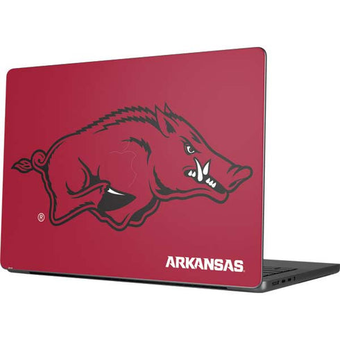 University of Arkansas-Fayetteville Razorbacks Red Logo Apple MacBook Pro 14-inch Skin