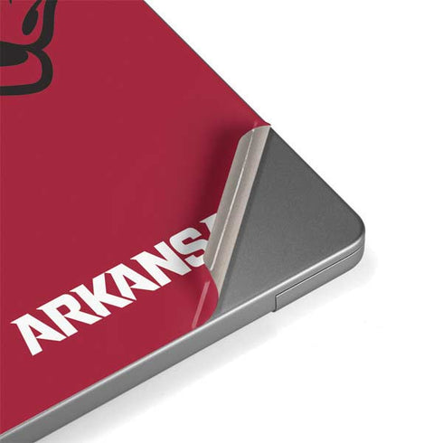 University of Arkansas-Fayetteville Razorbacks Red Logo Apple MacBook Pro 14-inch Skin