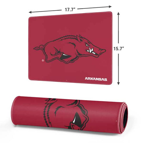 University of Arkansas-Fayetteville Razorbacks Red Logo Gaming Mouse Pad