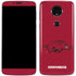 University of Arkansas-Fayetteville Razorbacks Red Logo Moto E5 Plus Skin