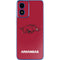 University of Arkansas-Fayetteville Razorbacks Red Logo Moto G Play 4G (2024) Skin