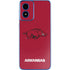 University of Arkansas-Fayetteville Razorbacks Red Logo Moto G Play 4G (2024) Skin