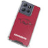 University of Arkansas-Fayetteville Razorbacks Red Logo Moto G Stylus 5G (2025) Clear Case
