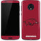 University of Arkansas-Fayetteville Razorbacks Red Logo Moto G6 Skin