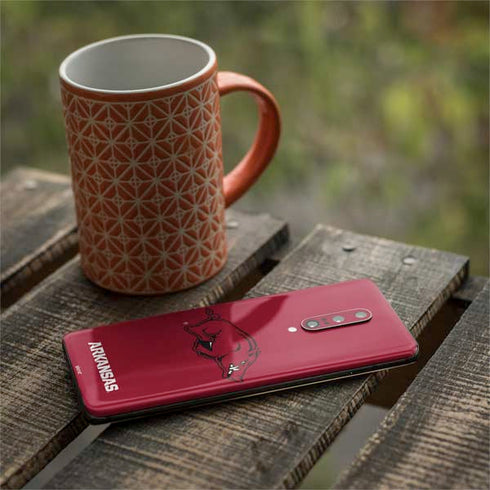 University of Arkansas-Fayetteville Razorbacks Red Logo OnePlus 7 Pro Skin
