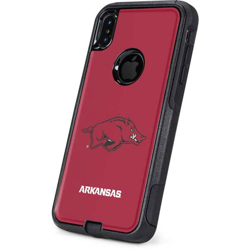 University of Arkansas-Fayetteville Razorbacks Red Logo Otterbox Commuter iPhone Skin