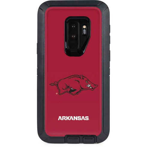 University of Arkansas-Fayetteville Razorbacks Red Logo Otterbox Defender Galaxy Skin