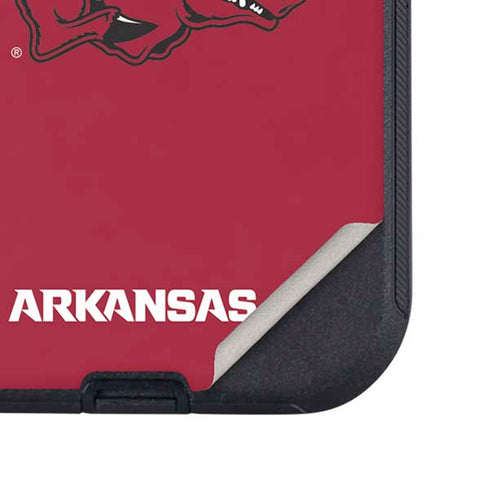 University of Arkansas-Fayetteville Razorbacks Red Logo Otterbox Defender iPhone Skin
