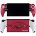 University of Arkansas-Fayetteville Razorbacks Red Logo PlayStation Portal Remote Player Skin