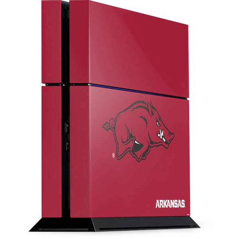 University of Arkansas-Fayetteville Razorbacks Red Logo PlayStation PS4 Skins