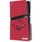 University of Arkansas-Fayetteville Razorbacks Red Logo PS5 Pro Disk Console Skin