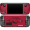 University of Arkansas-Fayetteville Razorbacks Red Logo Steam Deck Handheld Gaming Computer OLED Skin