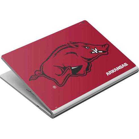 University of Arkansas-Fayetteville Razorbacks Red Logo Surface Book Skin