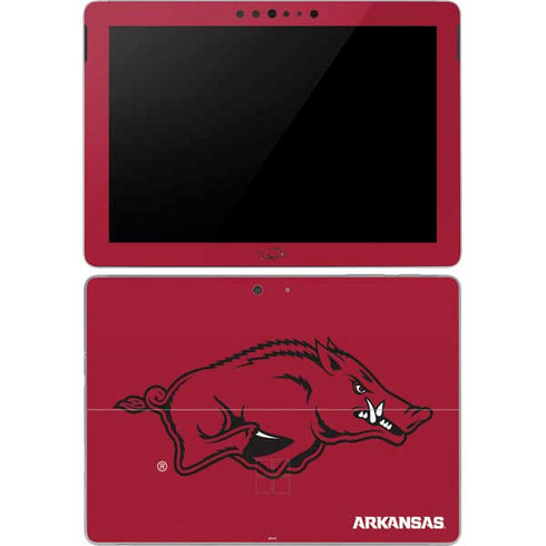 University of Arkansas-Fayetteville Razorbacks Red Logo Surface Go Skin