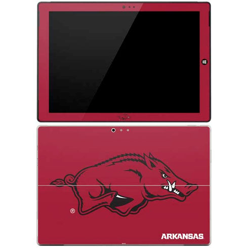 University of Arkansas-Fayetteville Razorbacks Red Logo Surface Pro 3 Skin
