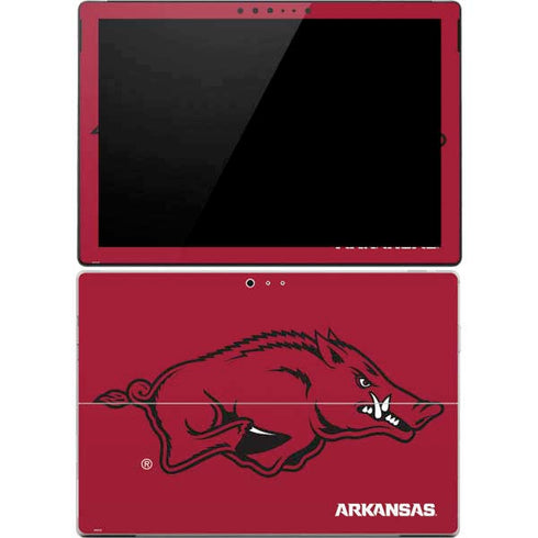 University of Arkansas-Fayetteville Razorbacks Red Logo Surface Pro 4 Skin