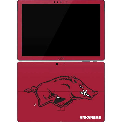 University of Arkansas-Fayetteville Razorbacks Red Logo Surface Pro 7 Skin