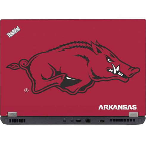 University of Arkansas-Fayetteville Razorbacks Red Logo Lenovo ThinkPad Skin