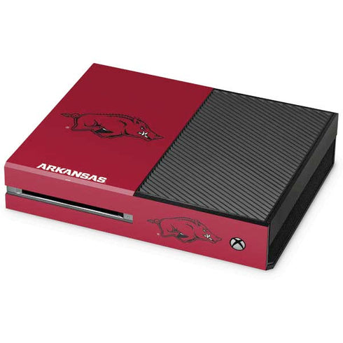 University of Arkansas-Fayetteville Razorbacks Red Logo Xbox One Skins