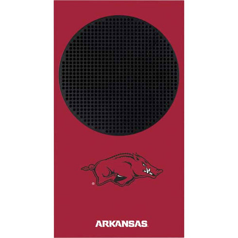 University of Arkansas-Fayetteville Razorbacks Red Logo Xbox Series S Console Skin