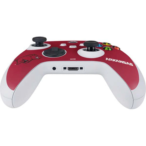 University of Arkansas-Fayetteville Razorbacks Red Logo Xbox Series S Controller Skin
