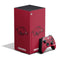 University of Arkansas-Fayetteville Razorbacks Red Logo XBox Series X Digital Edition Bundle Skin