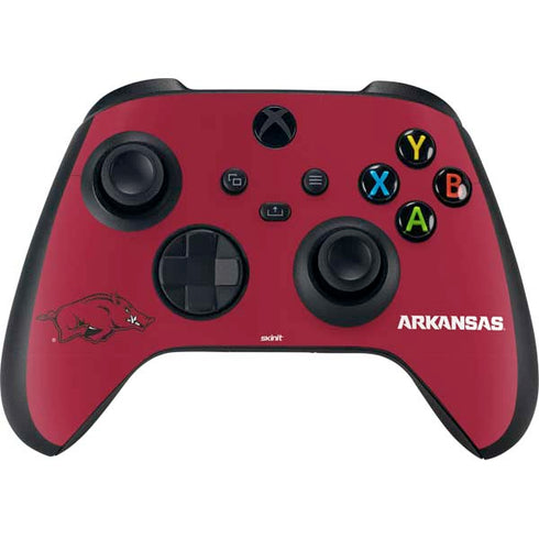 University of Arkansas-Fayetteville Razorbacks Red Logo XBox Series X Digital Edition Bundle Skin