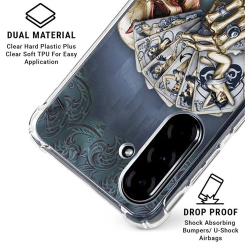 Alchemy Carta Read Em and Weep Galaxy A36 5G Clear Case