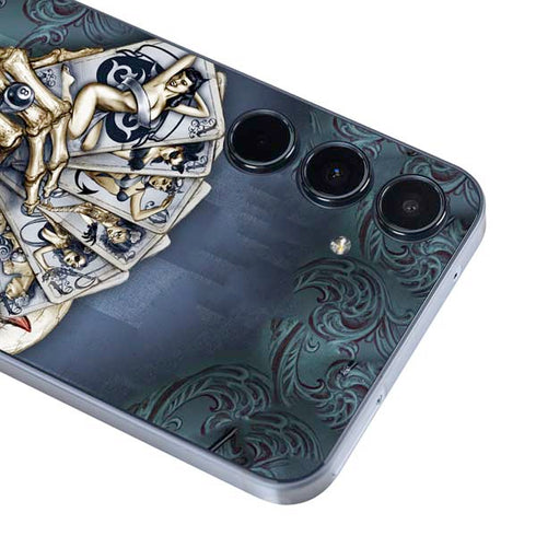 Alchemy Carta Read Em and Weep Galaxy A55 5G Skin