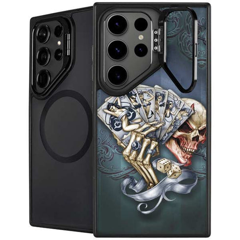 Alchemy Carta Read Em and Weep Galaxy S25 Ultra Kickstand Case