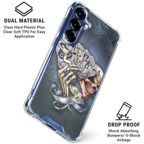 Alchemy Carta Read Em and Weep Galaxy S25 Plus Clear Case