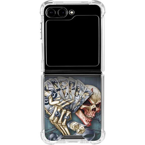 Alchemy Carta Read Em and Weep Galaxy Z Flip6 Clear Case