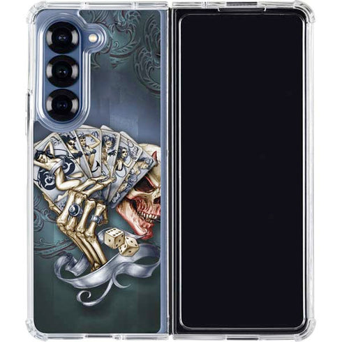 Alchemy Carta Read Em and Weep Galaxy Z Fold6 Clear Case