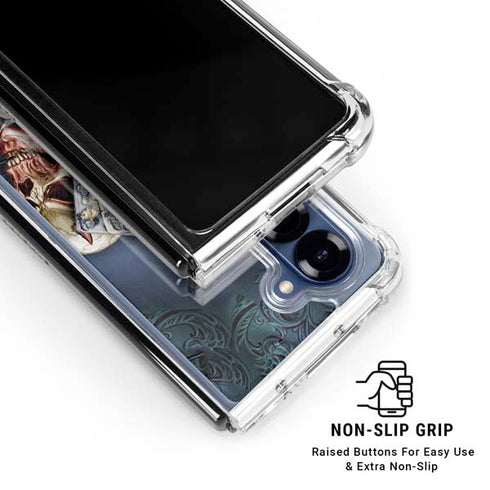 Alchemy Carta Read Em and Weep Galaxy Z Fold6 Clear Case