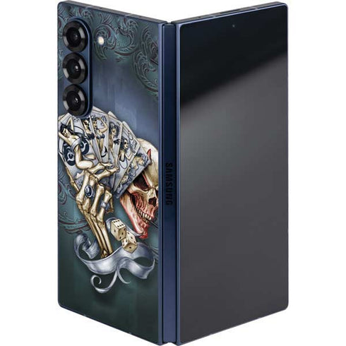 Alchemy Carta Read Em and Weep Galaxy Z Fold6 Skin