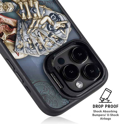 Alchemy Carta Read Em and Weep iPhone 14 Pro Kickstand Case