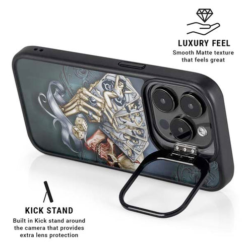 Alchemy Carta Read Em and Weep iPhone 14 Pro Max Kickstand Case