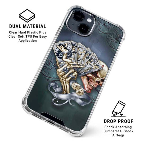 Alchemy Carta Read Em and Weep iPhone 15 Clear Case